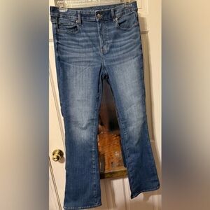 American Eagle Outfitters Women's Boot Cut Jeans - Medium Blue